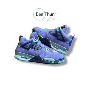 Size 9.5W (8 mens) - Jordan 4 Canyon Purple